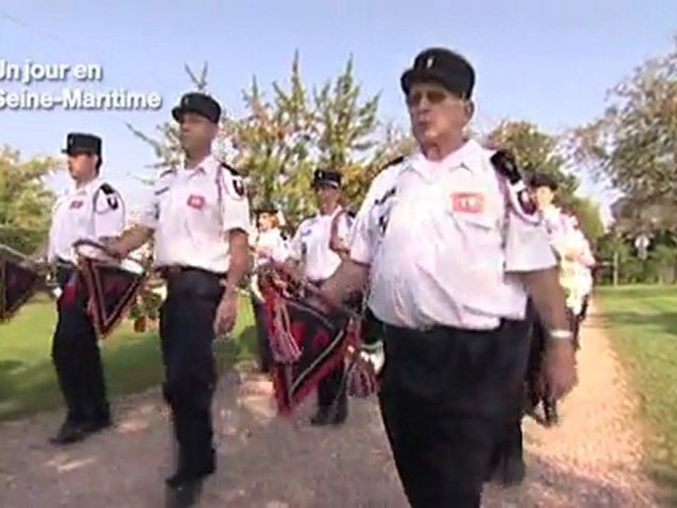 La fanfare des Sapeurs Pompiers du Trait