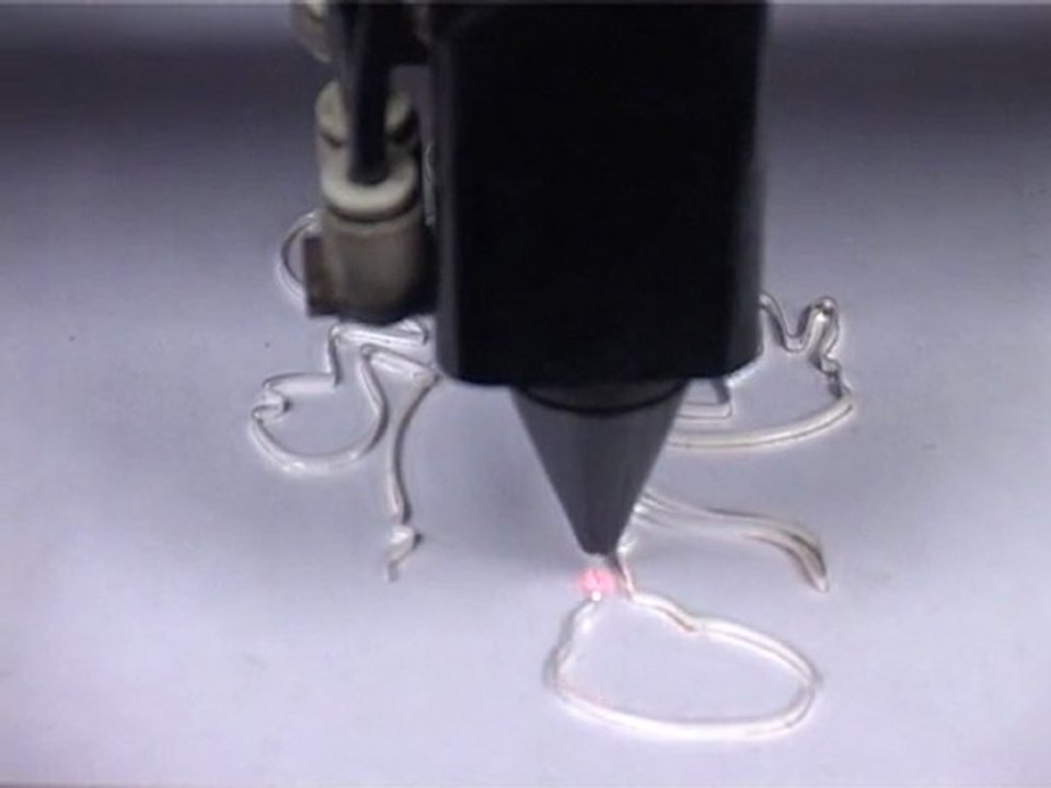 HAN'S LAZER AKRİLİK KESİM VİDEOSU-WWW.OPTO.COM.TR