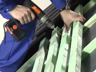 Montage de capteurs plan solaire