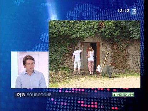 Opération couleurs locales à Nolay (21) - été 2009