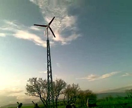 ADIYAMAN -KAHTA MAX. 2KW HUMMER RÜZGAR TÜRBÜNÜ.