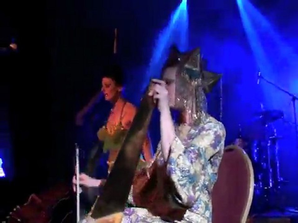 Kamikaze Queens LIVE Record Release Party 2011 - Singing Saw