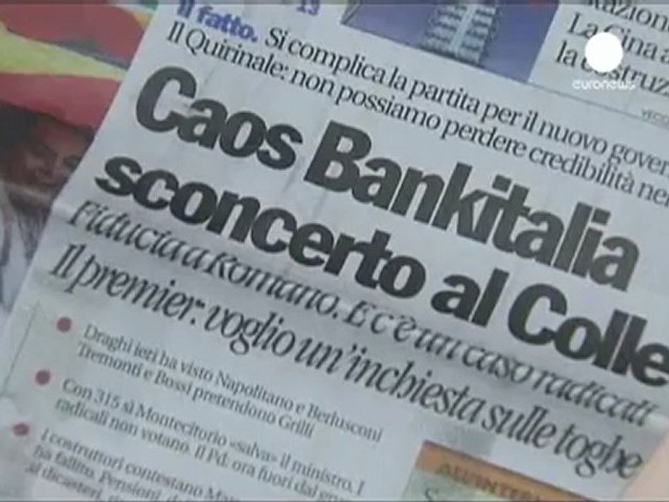 E' lotta per Bankitalia