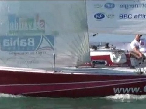 Amaury François départ de la Transat 6.50