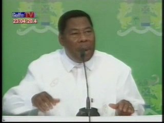 Yayi BONI s'explique sur la grève des douaniers