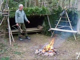build a wilderness shelter, survival skills 7 of 7