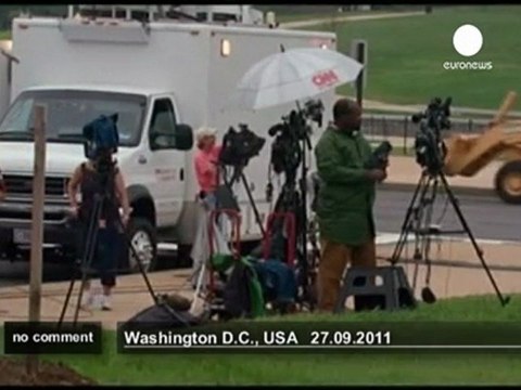 Engineers Inspect Washington Monument for... - no comment