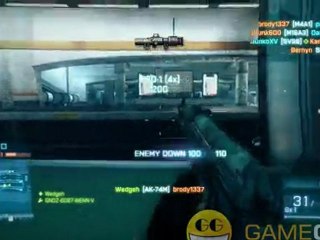 Battlefield 3 Beta Gameplay Operation Metro Footage - GameGrin.com