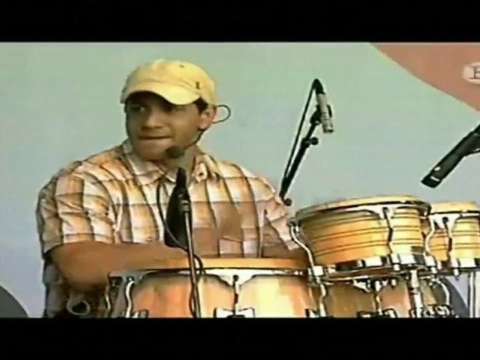 Vladimir Núñez percusionista de Orishas