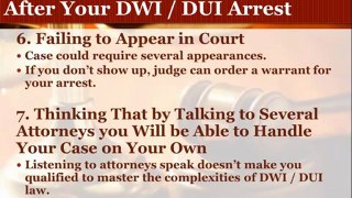 Honolulu DUI Attorney Reveals the 9 Common Mistakes to Avoid