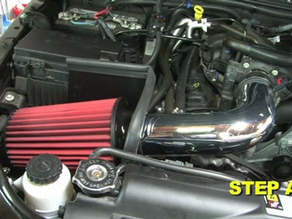 AEM-21-8314 - AEM Air Intake Installation for 2007, 2008, 2009, 2010, 2011 Jeep Wrangler 3.8L
