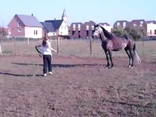 Joc première fois en longe