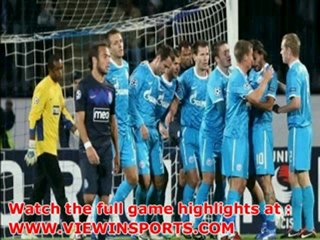Zenit St. Petersburg vs FC Porto 3 - 1 Highlights 28/09/11