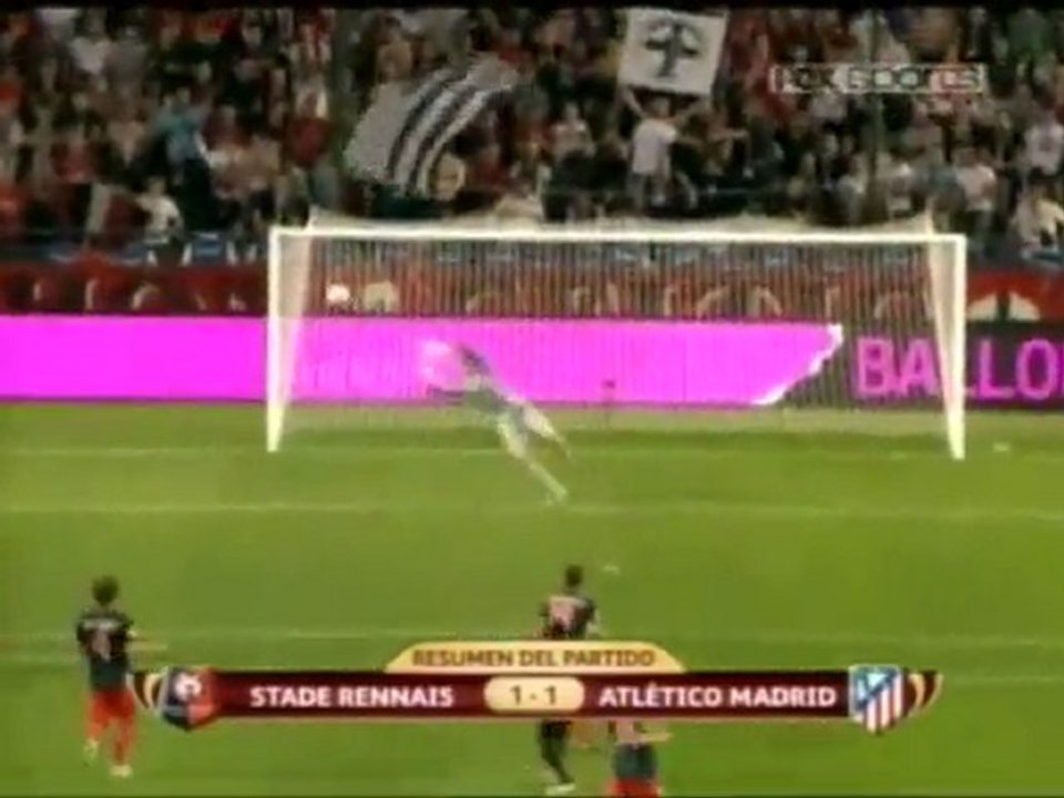 UEFA Europa League 2011: Stade Rennais 1 - Atletico de Madrid 1 (29/9/2011)