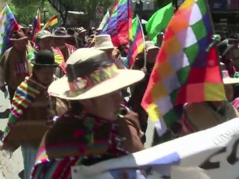 Manifestations et grève générale en soutien aux Indiens réprimés