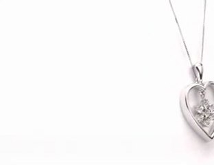 Diamond Heart Pendants for Sale - Katarina