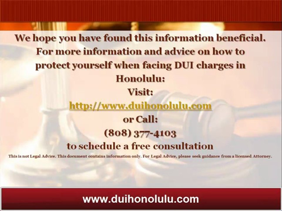 Indianapolis DUI Attorney Talks about DUI Classes