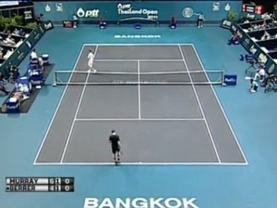 Bangkok - berrer unterliegt murray