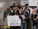 Trabajadores INE reclaman sus derechos