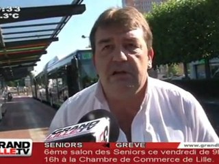 Transpole : Les chauffeurs de bus en colère  ! (Lille)