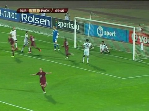 Goals & Highlights Rubin Kazan 2-2 PAOK Saloniki vivagoals.com