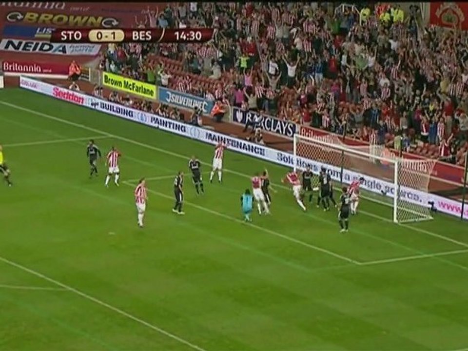 Goals & Highlights Stoke City 2-1 Besiktas vivagoals.com
