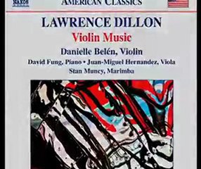 Lawrence Dillon - Sonata: Motion for violin and piano