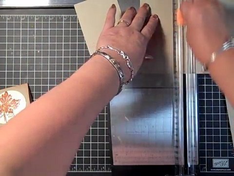 Card Making 101- Cutting Card Stock for 3 x 3 Cards