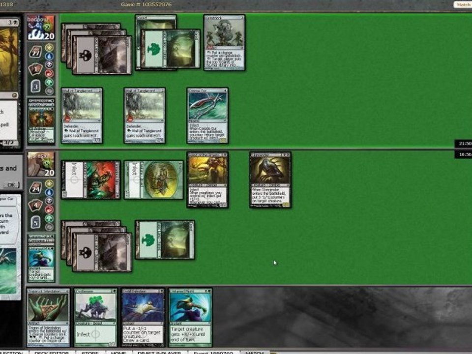 MTG - DraftSOM018 - Rémi Fortier empoisonne les foules FINALE part2