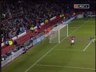 David Beckham goal. 07.12.1994. UEFA CL. Man United v Galatasaray.avi