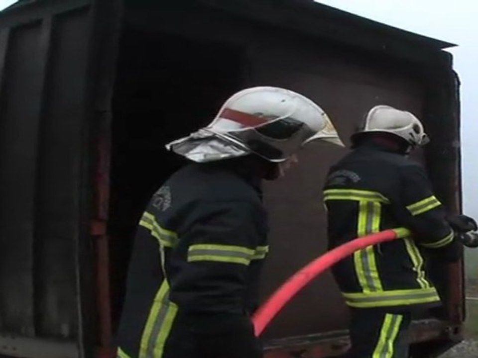 Carbone 42 - Les pompiers - Le caisson