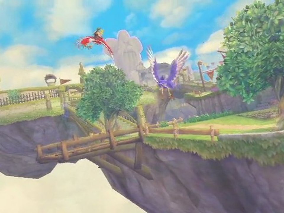 Zelda Skyward Sword - Link & Zelda