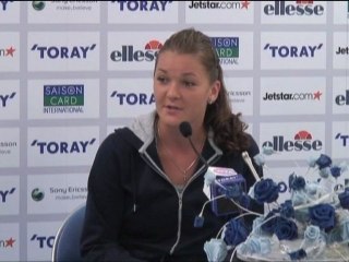 Radwanska: "Felice di aver vinto in 2 set"