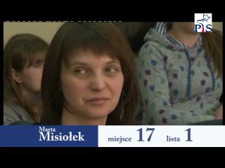 Spot Wyborczy Marta Misiołek