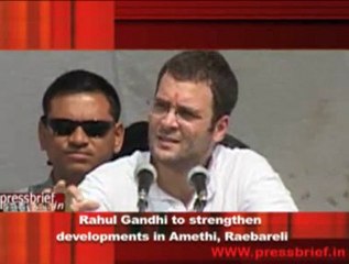Rahul Gandhi to strengthen  developments in Amethi, Raebareli