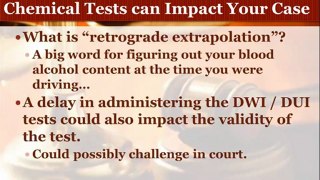 Albuquerque DUI Attorney Highlights the Importance of the Timing of Your Chemical Testing