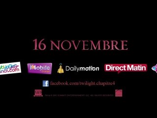 Twilight Chapitre 4 : Révélation 1ère Partie - Bande- Annonce 2 [VOST|HD]
