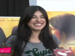 Seductive babe Ayesha Takia Flaunts Her Juicy Pink Lips At 'Mod' Film Promotion