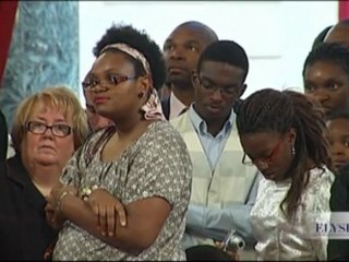 Remise de la médaille de la famille par N.Sarkozy