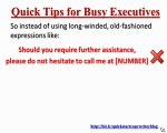 Business Email Writing Tips: Avoid Old-Fashioned Expressions