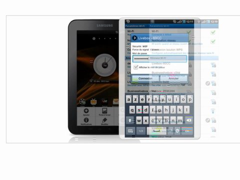 Se connecter en Wi-Fi avec un Samsung Galaxy Tab
