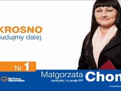Spot Wyborczy Małgorzata Chomycz Krosno