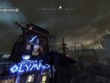 Batman Arkham City - Vidéo de gameplay en vol plané