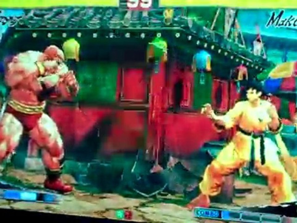 ARCADE STREET 20vs20 - 06 Zhangief VS Piccolo