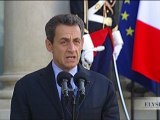 Entretien entre N.Sarkozy et G. Papandreou: discours