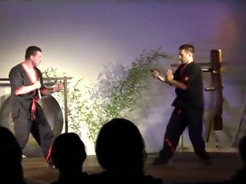 Gala 15-lecia Polskiego Stowarzyszenia Wing Tsun - Sifu Paweł Zacharewicz i Sifu Marcin Błaszak