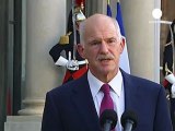 Da Parigi Papandreou rassicura l'Europa