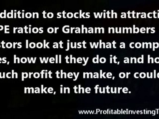 Value Based Stock Investing