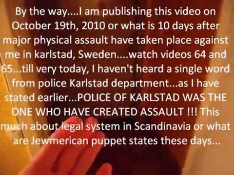 PART 67 - KARLSTAD, SWEDEN IN 2010(part one) OR WHERE I WAS ABDUCTED FROM MIAMI IN 1998(psychiatric hospital for human experimentation procedures and illegal brain implants on behalf of governments which were performed on me).