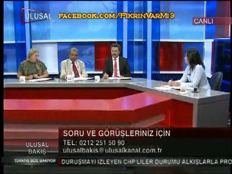 Ulusal Bakış 30 Eylül 2011 Aslan BULUT Şükran SONER Mustafa DOLU 3.bölüm